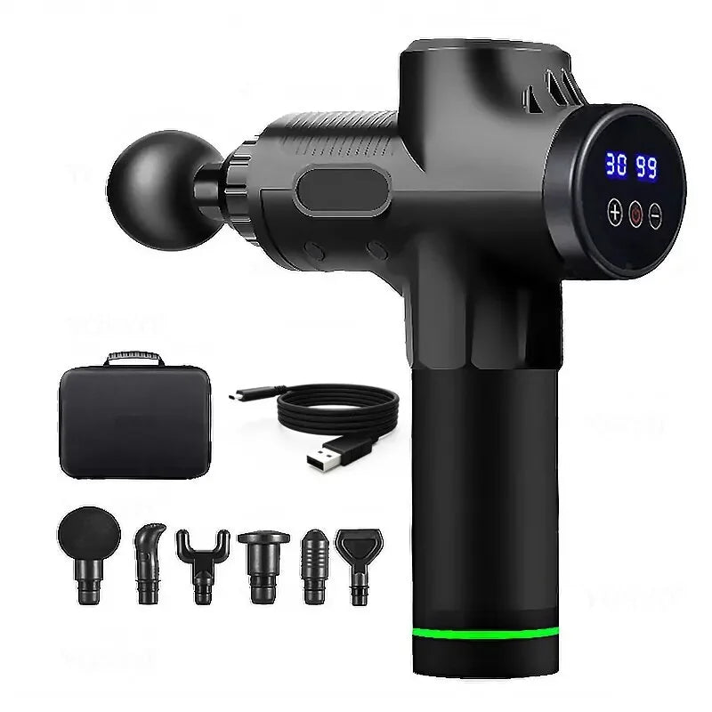 Portable Fascia Gun Vibration Massage Gun For Body