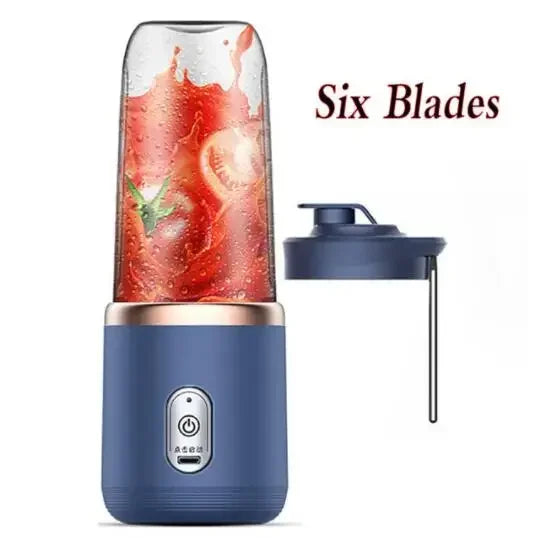 Portable Electric Juicer Household USB Charging Multi-function Juicer Smoothie Blender