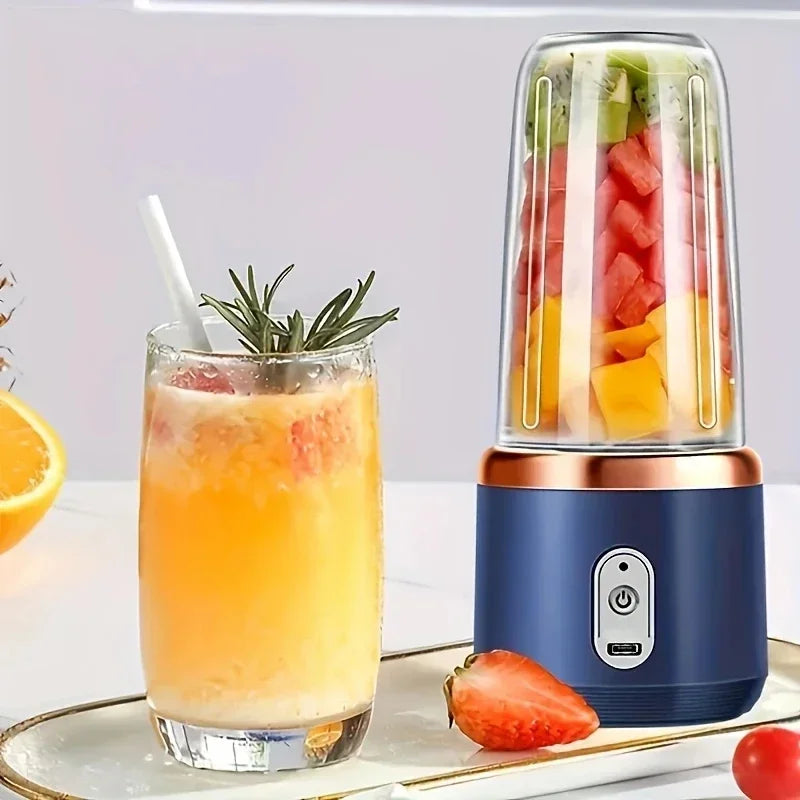 Portable Electric Juicer Household USB Charging Multi-function Juicer Smoothie Blender